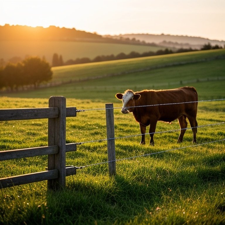 Comparison of rigid wooden and flexible polywire fencing systems in a sunlit agricultural pasture for livestock containment